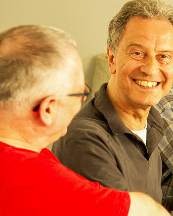 Bild: Diskussion in der Männerakademie der vh Ulm