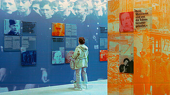 Bild: Ausstellungsraum der Dauerausstellung wir wollten das andere