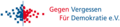 Verein "Gegen Vergessen - Für Demokratie"