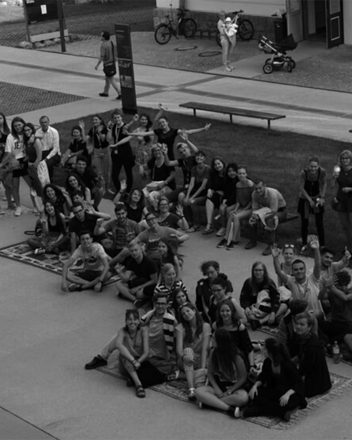 Bild: Teilnehmer am eljub Projekt in Krems Juli 2019