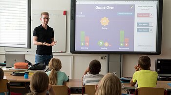 Bild: Unterrichtssituation.