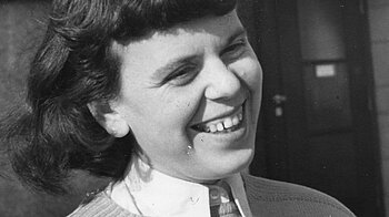 Bild: Inge Aicher-Scholl im Porträt