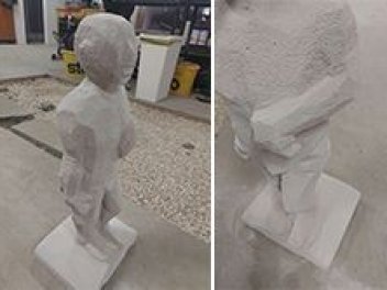 Eine selbsterstellte Figur